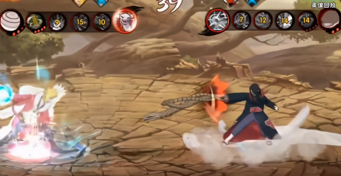 火影忍者积分赛斑蝎我爱罗怎么打2