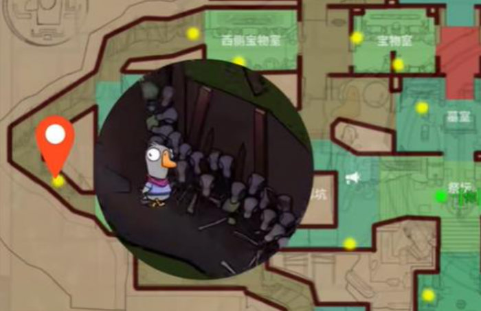 鹅鸭杀丛林滚石任务滚哪2