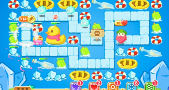 保卫萝卜2第41关怎么过1