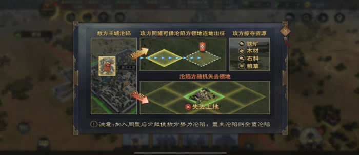 率土之滨怎么攻击别人主城2