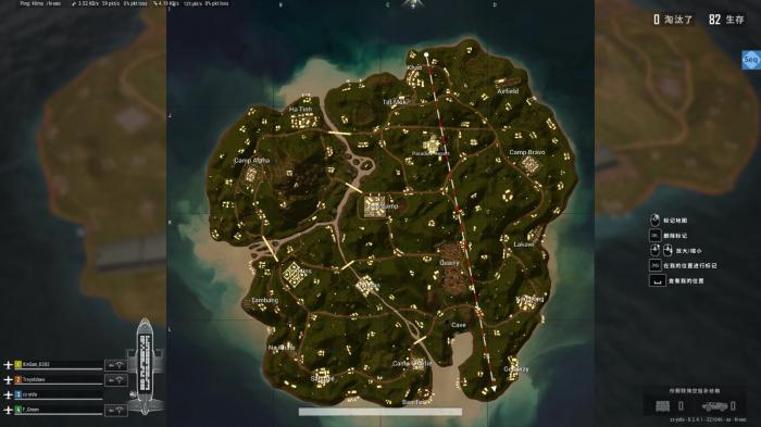 绝地求生新地图怎么组4人1