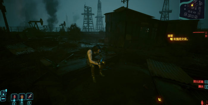 赛博朋克2077插管对话怎么选1