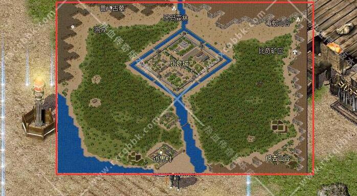 传奇小地图中怎么添加地图名字?1