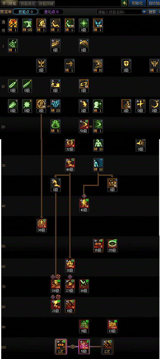 DNF狄瑞吉版本阿修罗加点攻略3