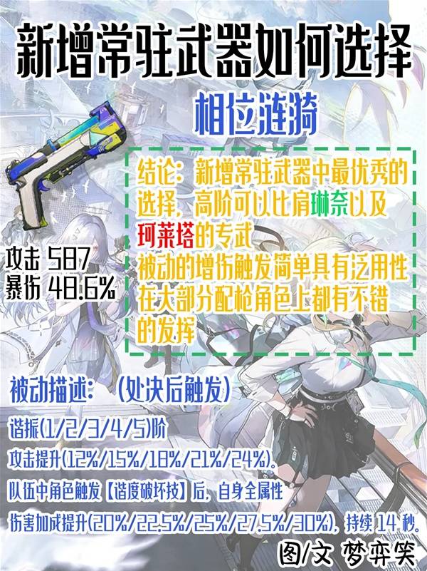 鸣潮3.0新增常驻武器选择推荐1