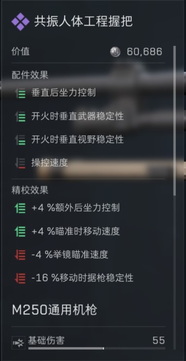 三角洲行动s7赛季M250改枪方案10