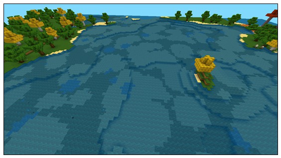 迷你世界丰富地貌地形码20265