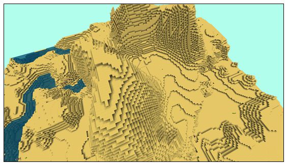 迷你世界丰富地貌地形码20267