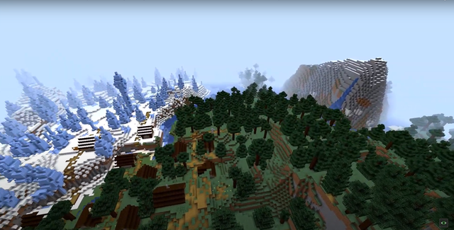 我的世界冰雪小屋种子代码_我的世界雪地小屋种子