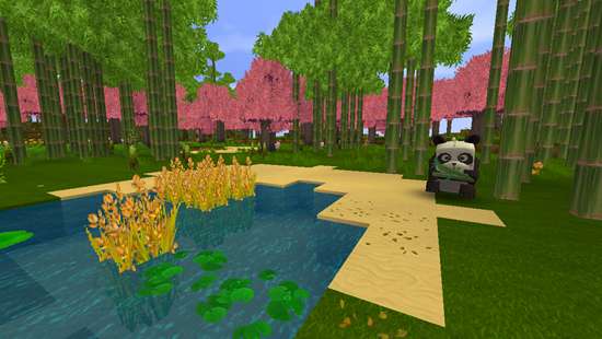 迷你世界盆地地形码20264