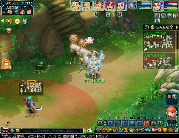 梦幻西游五行仙岳定风波攻略6