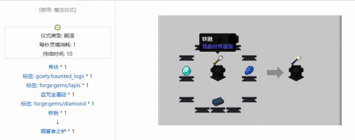 我的世界诡厄巫法工具合成表大全28