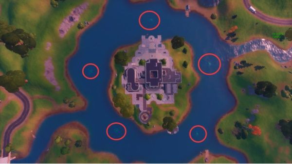 《堡垒之夜》游到堡安机构的舱门上方完成攻略1