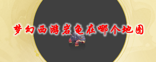 梦幻西游岩龟在哪个地图_梦幻西游岩冰龟小宠