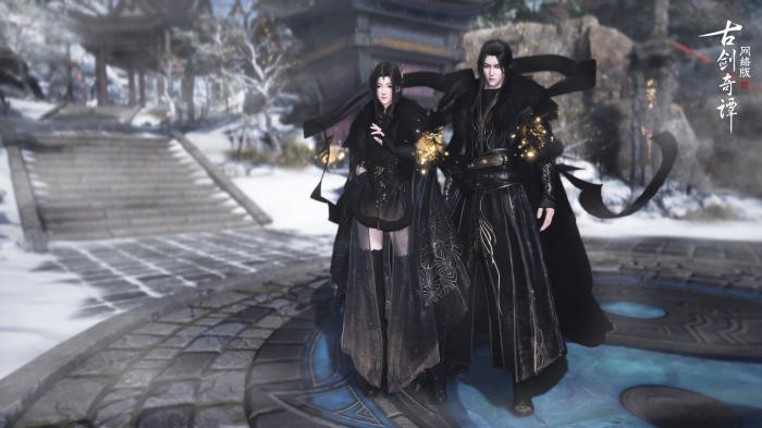 《古剑奇谭OL》玄枭神绶披风外观一览1