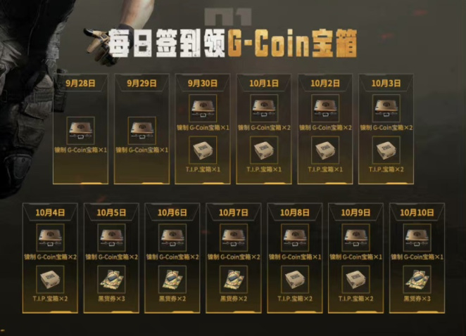 绝地求生假期白嫖装备怎么获取1