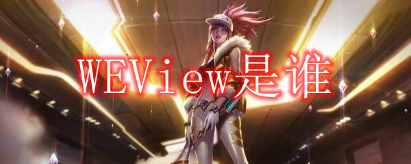 WEview是谁1