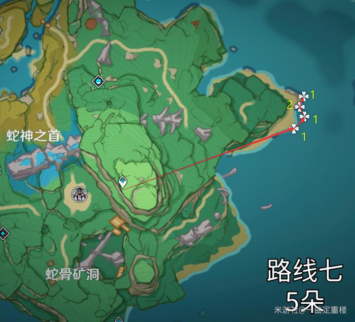 原神海灵芝采集路线汇总8