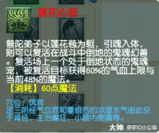 梦幻西游普陀山各等级段侵蚀技能替代推荐17