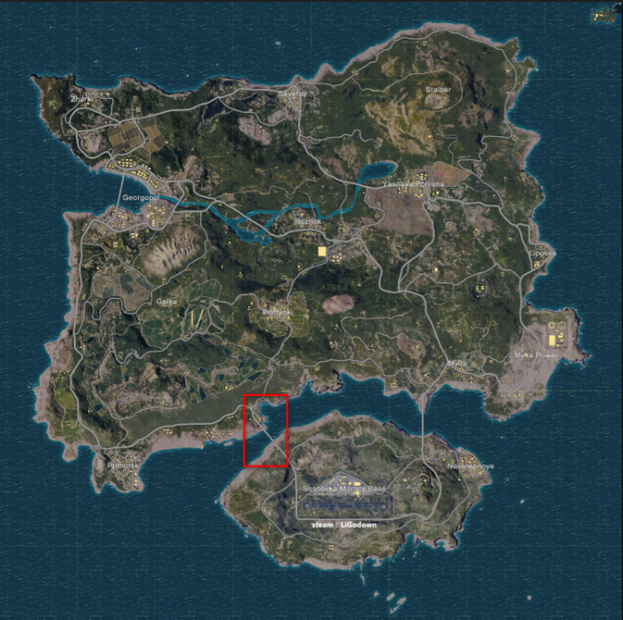 《绝地求生》打靶位汇总33