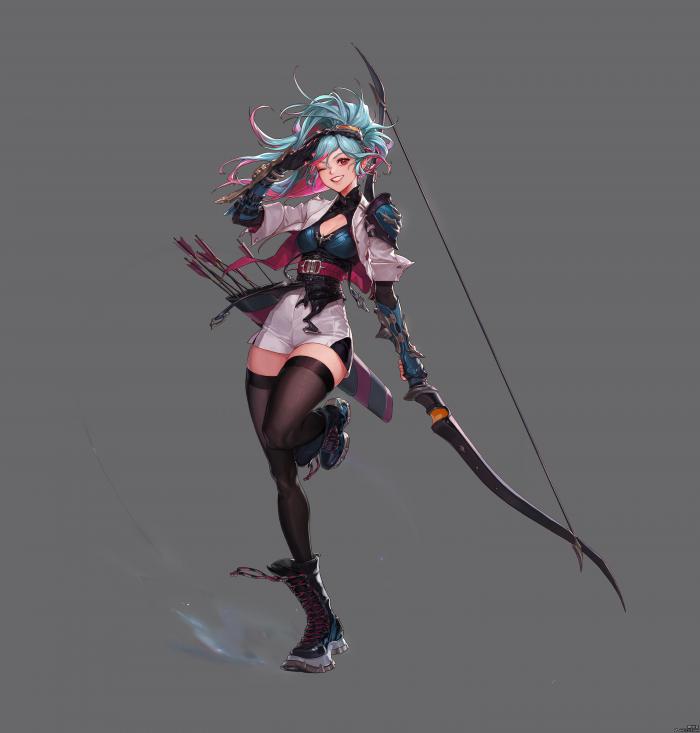 DNF奶弓高清立绘一览1