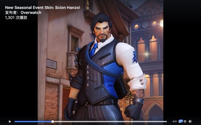 守望先锋半藏新皮肤致敬如龙_守望先锋半藏皮肤大全