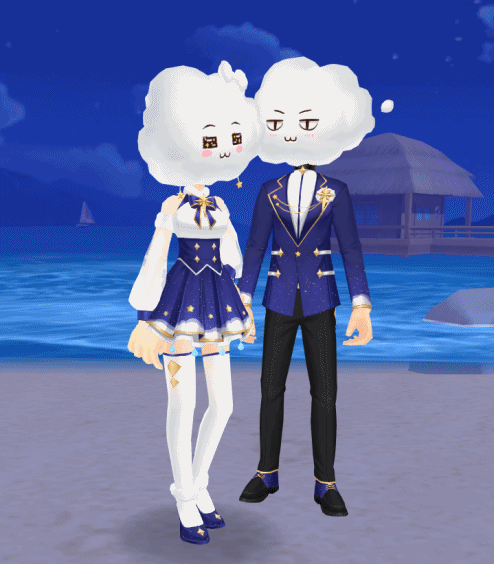 《QQ飞车》新套装：星璨晴海特效预览1