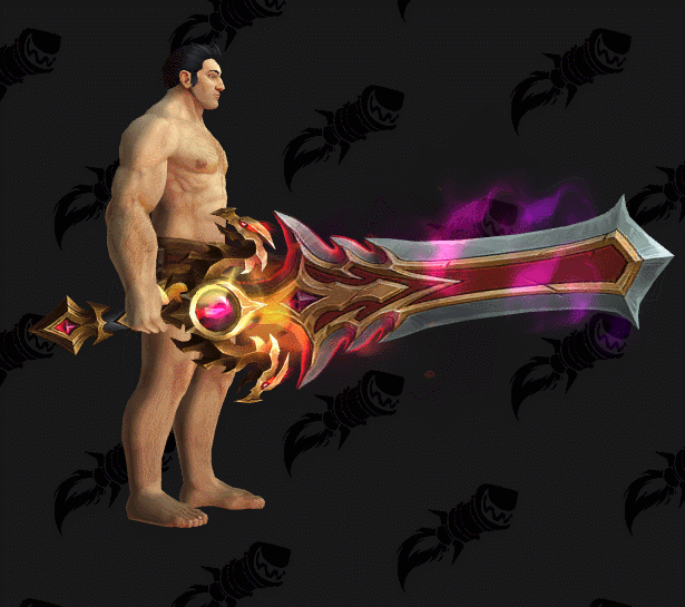 魔兽世界附魔暗影烈焰花环外观一览1