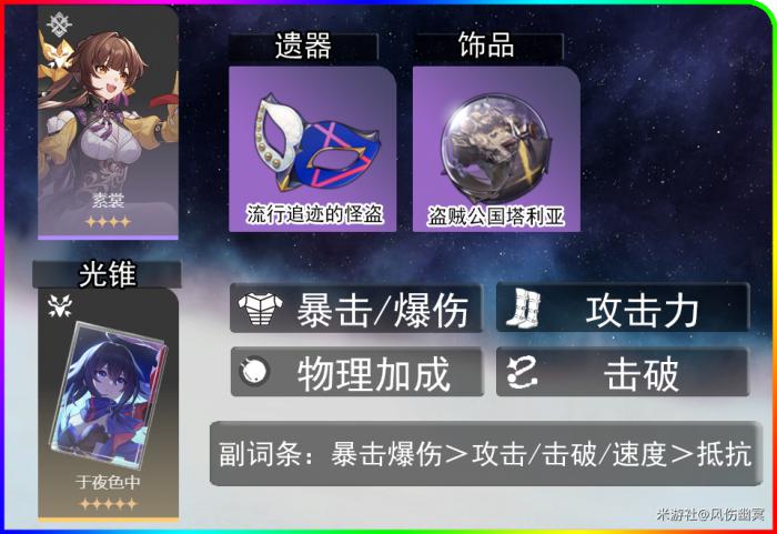 崩坏星穹铁道素裳的全面解析攻略20