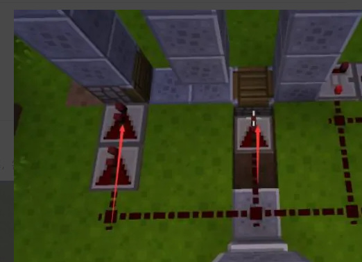 我的世界如何做电梯可以上下行3