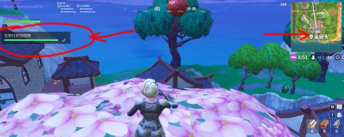 堡垒之夜粉红树顶_堡垒之夜树人任务