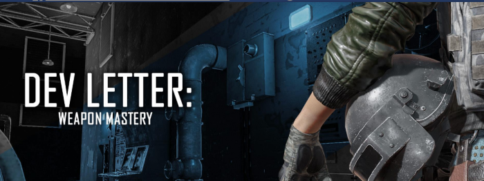 《绝地求生》PUBG开发者日志：武器专精系统1