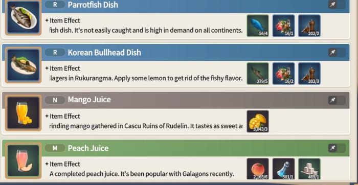 魔灵召唤克罗尼柯战记油炸石斑鱼食材是什么2