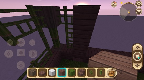 《迷你世界》竹楼建造教程20