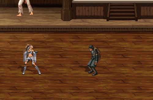 DNF女柔道重做技能演示4