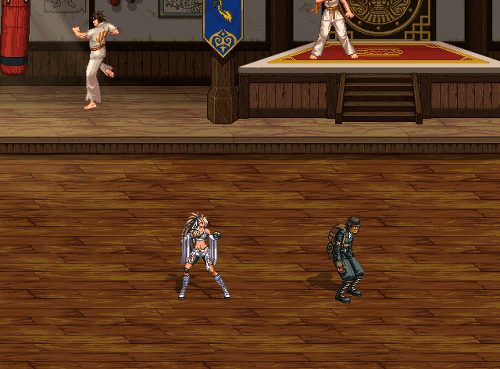 DNF女柔道重做技能演示20