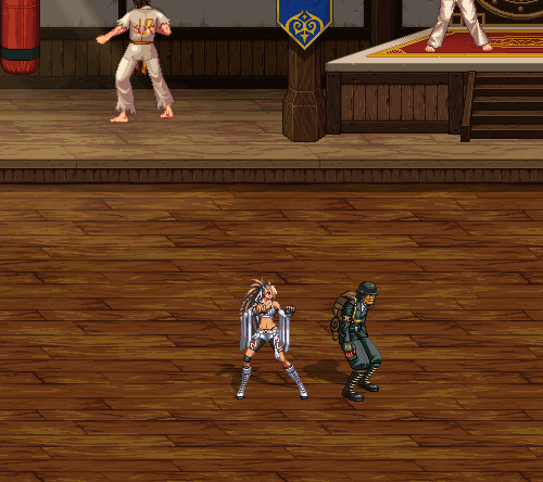 DNF女柔道重做技能演示22