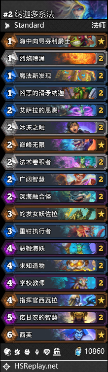 炉石传说泰坦诸神法师卡组推荐2