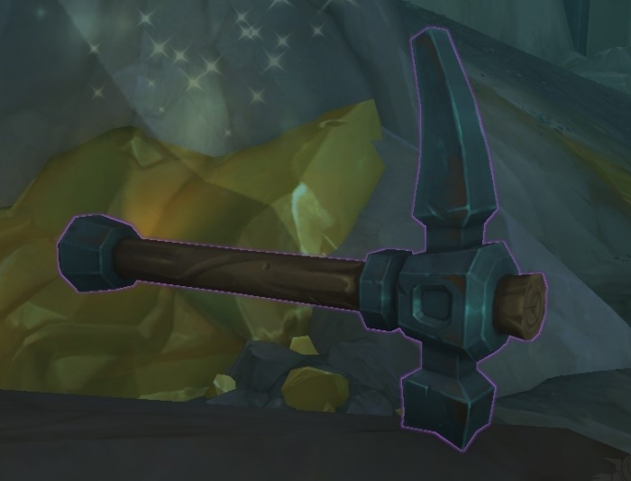 魔兽世界被诅咒的矿镐能开出什么1