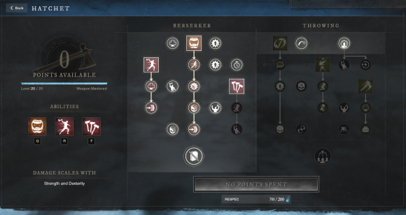 新世界单手斧技能怎么加点5