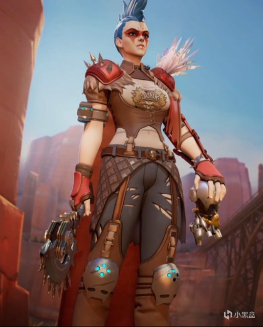 守望先锋渣客镇女王技能介绍1