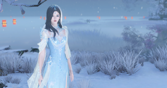 逆水寒冰璃雪舞时装_逆水寒冰雪画琉璃称号