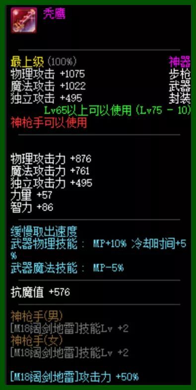 《DNF》神枪手武器现实中的原型6