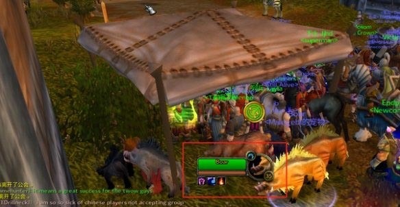 魔兽世界乌龟服头像框怎么移动1