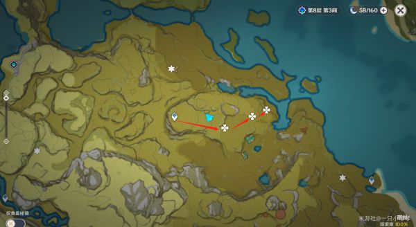 《原神》钟离突破材料收集路线怎么走21