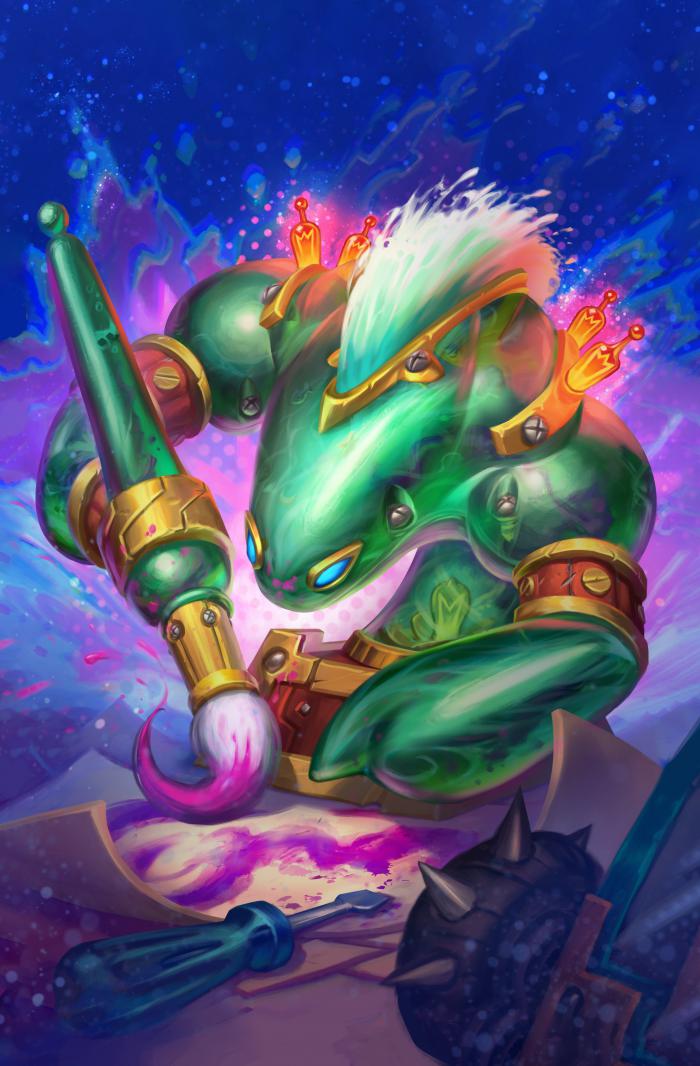 炉石传说水彩美术家卡牌图鉴2