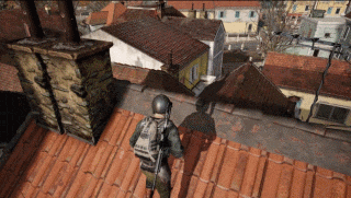 《绝地求生》雪地地图凛冬城跑酷攻略11