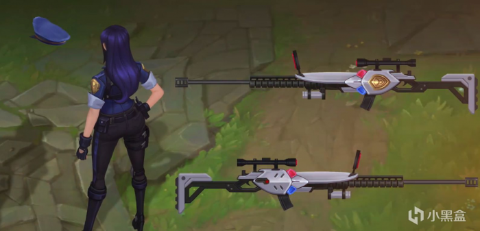 LOL女警皮肤原画有哪些调整7