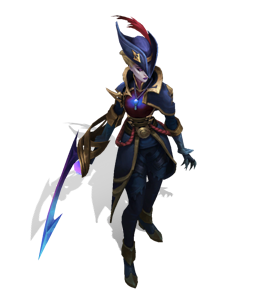 《LOL》黑暗之潮戴安娜皮肤预览4