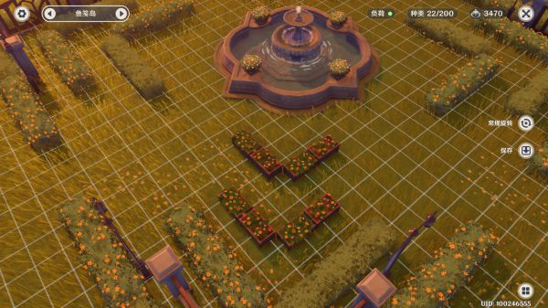 《原神》尘歌壶喷泉花园搭建教程7